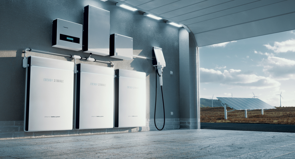 battery storage installation